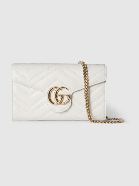 GG Marmont wallet on chain
