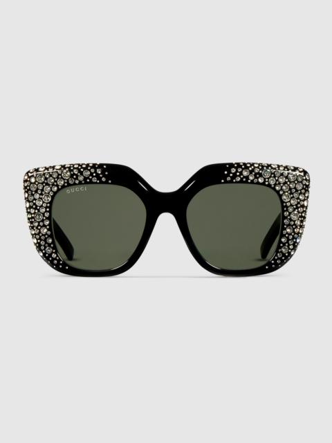 Square frame sunglasses