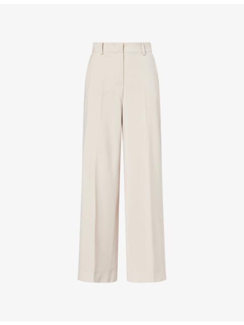 Corone Wide-Leg Woven Trousers