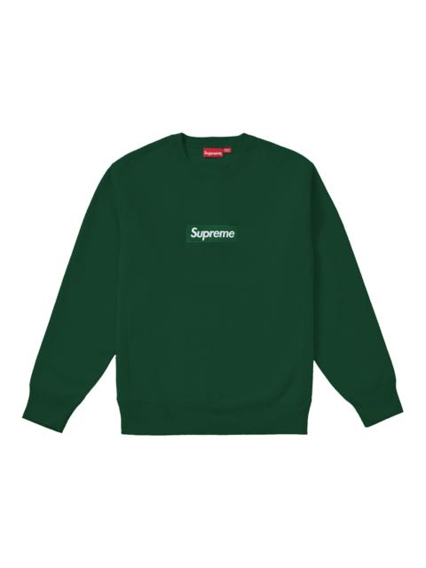 Supreme Box Logo Crewneck (FW18) Dark Green