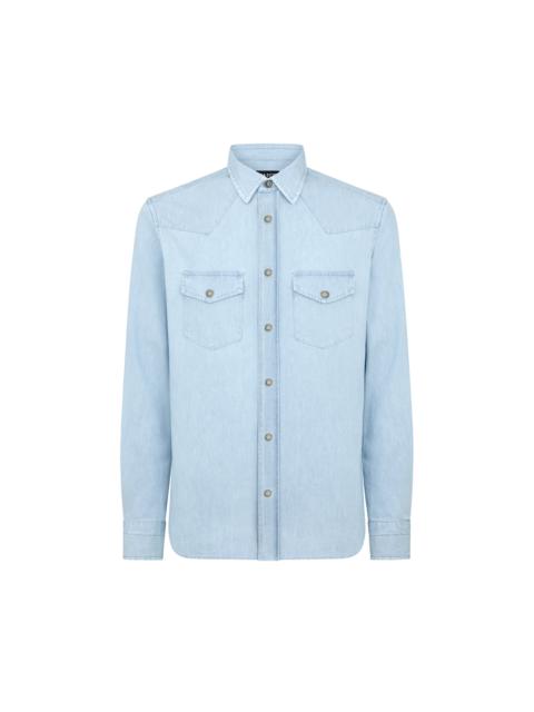 DENIM WESTERN SHIRT
