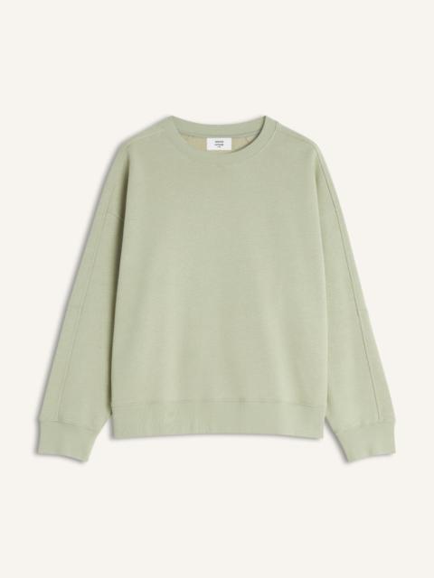LINEN COTTON OVERSIZE SWEATSHIRT