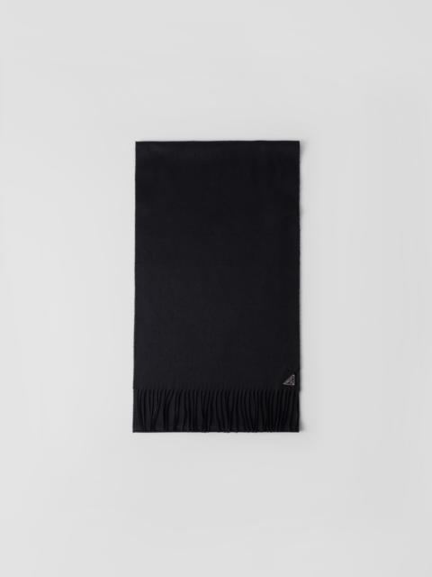 Silk and cashmere scarf