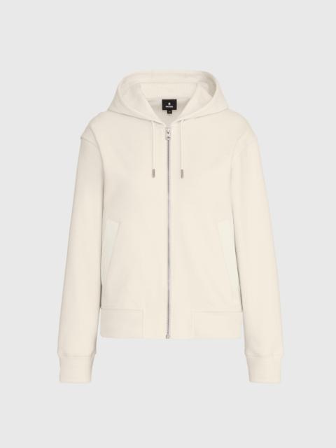 MATEA-K Brushed Knit Zip Hoodie