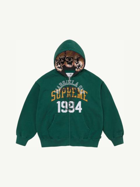 Supreme®/ MM6 Zip Up Hooded Sweatshirt