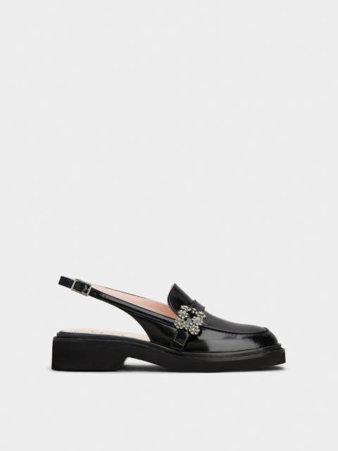Viv' Rangers Slingback Loafers in leather