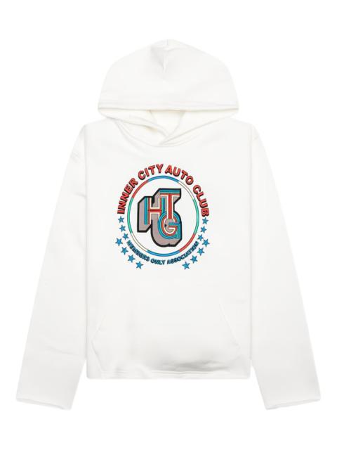 Auto Association embroidered logo hoodie