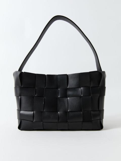 Woven Mini Tote - Black