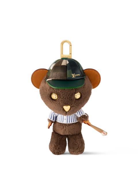 LV Louis Bear Bag Charm