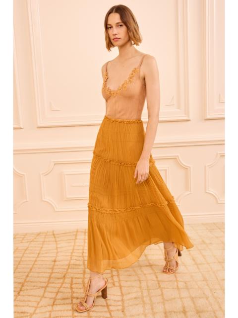 Virginie Silk Skirt