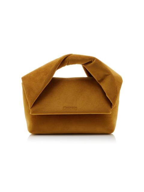 Midi Twister Velvet Bag brown