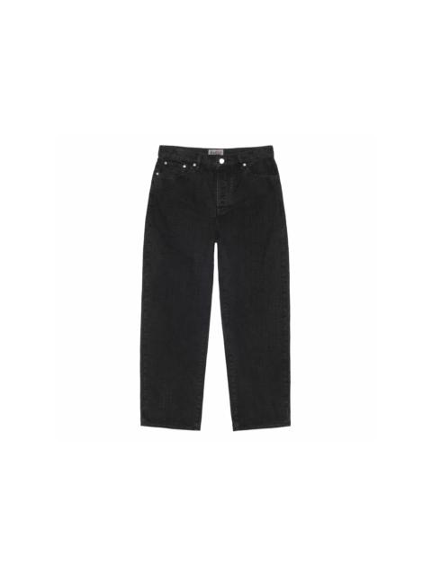 Stussy Big Ol' Needlepunch Canvas Jean Black