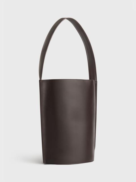 Bucket Tote Bag in Leather
