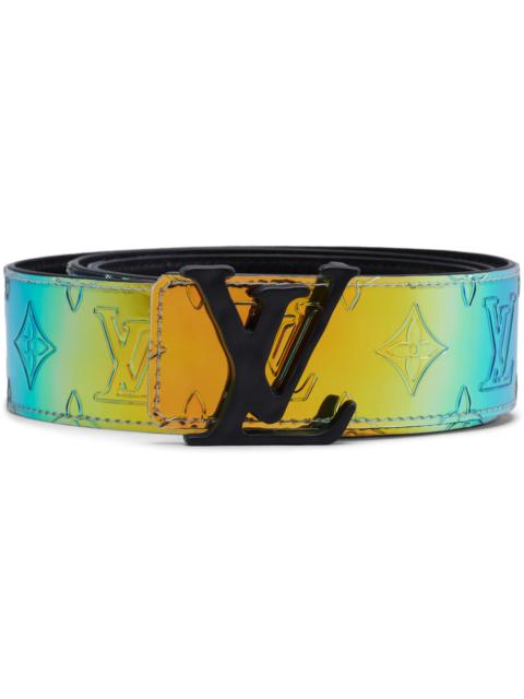 Louis Vuitton LV Shape Reversible Belt Monogram 40MM Prism/Black