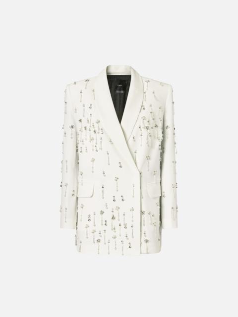 BLAZER WITH CRYSTALS AND PEARLS