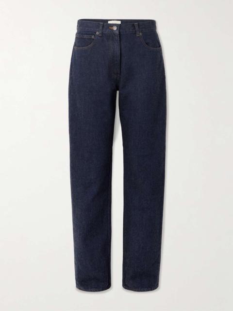 Berty mid-rise straight-leg jeans Indigo