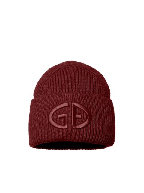 Valerie embroidered beanie hat