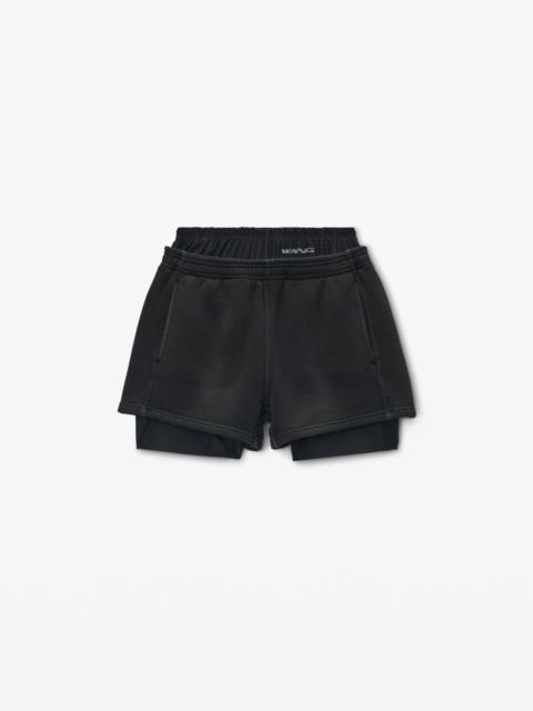 Pre-Styled Short with Boxer Brief