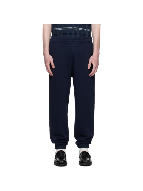 Navy Fleece Sweatpants
