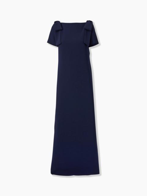 Column Gown with Bows