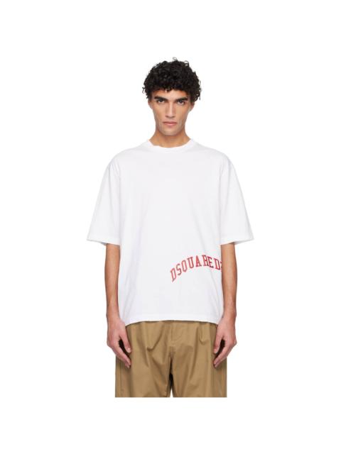 White Loose Fit T-shirt