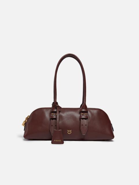 ESCAPE BAG HORIZONTAL LARGE SHOULDER BAG IN LEATHER