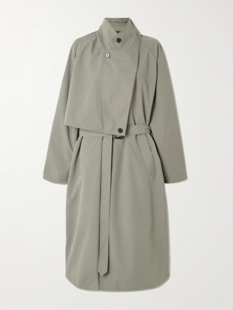 Frank Belted Layered Shell Trench Coat