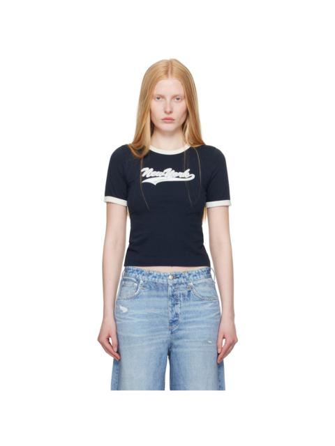 Navy Mica Ringer T-shirt