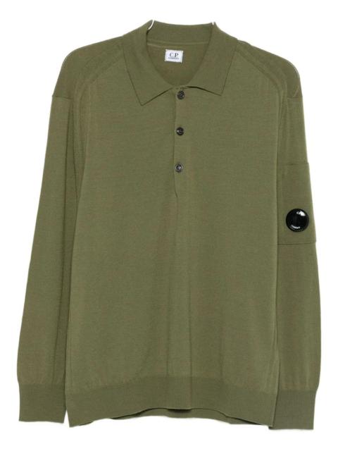 C.P. Company Knitwear Polo Collar In Merino Wool Clothing