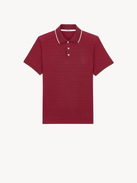 POLO CASSANDRE IN COTTON PIQUÉ