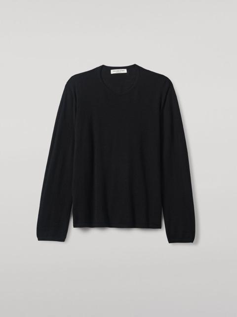 Superfine Cashmere Black Jumper