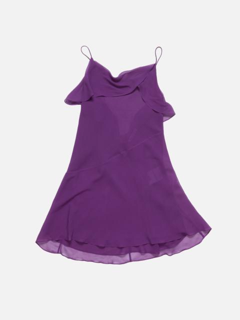 Silk dress - Berry purple