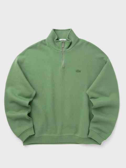 Heavy Fleece Zipper Neck Sweatshirt