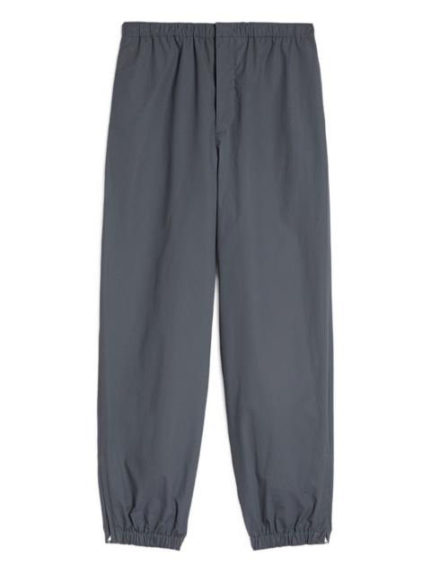 elasticated-hem  trousers
