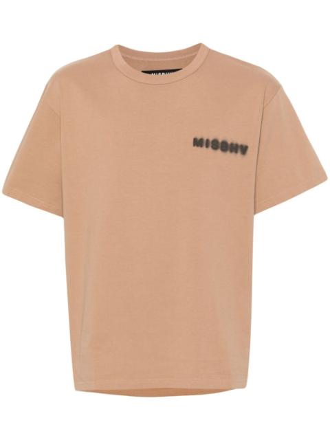 logo-print cotton T-shirt
