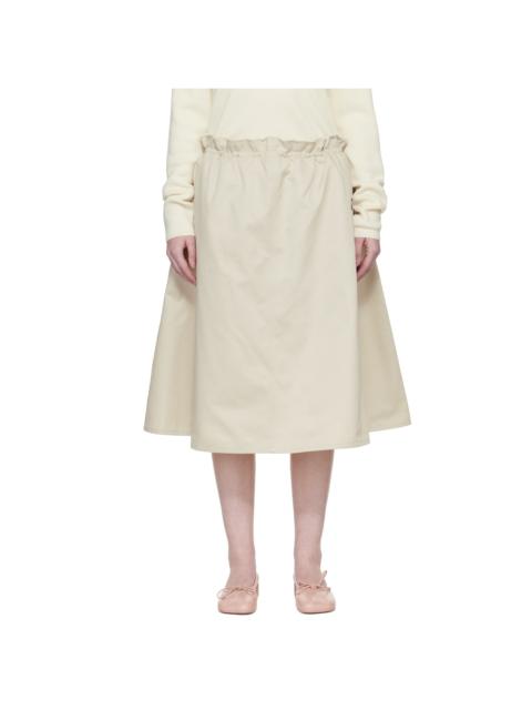 Off-White Long Skirt