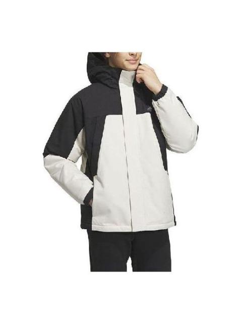 adidas SHRT Down Parka Jackets 'White Black' IL8920