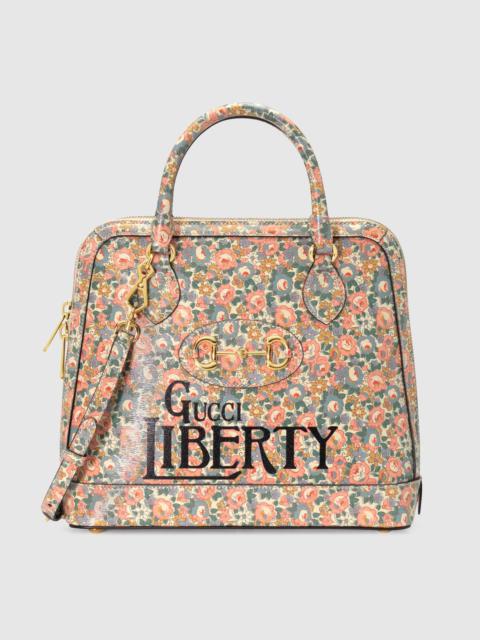Online Exclusive Gucci Horsebit 1955 Liberty London bag
