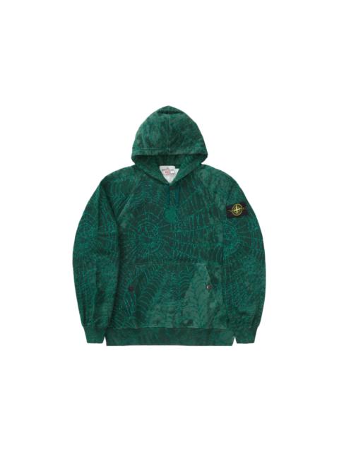 Supreme Stone Island Hooded Sweatshirt (FW23) Dark Green
