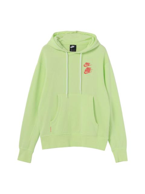 Nike Alphabet Printing Sports Pullover Green DA0932-383