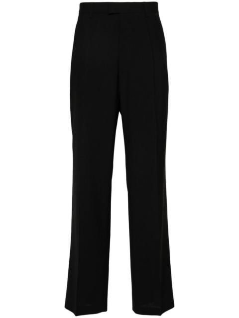 straight-leg trousers