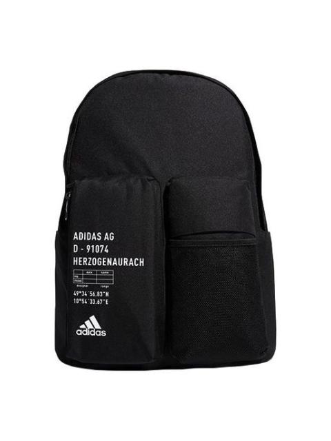 adidas Classic 3D Pockets Backpack 'Black' GG1068