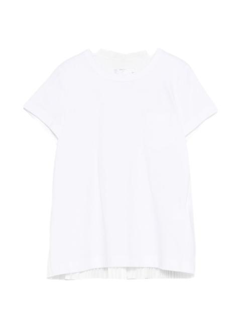 ruffled T-shirt