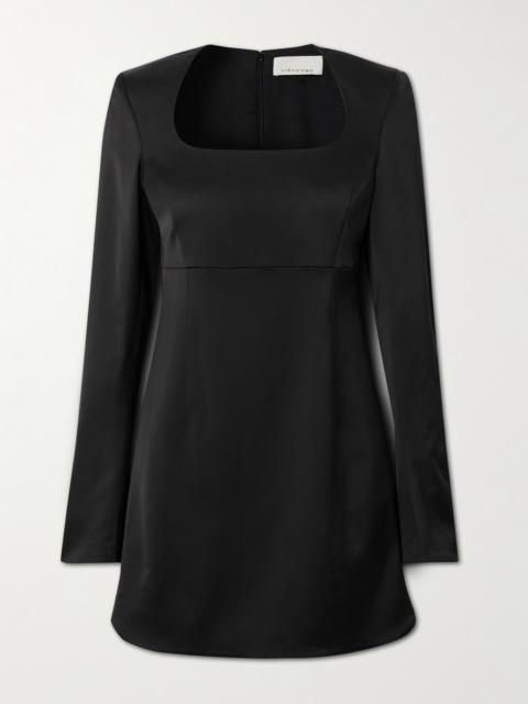 Judy Duchesse-satin Mini Dress