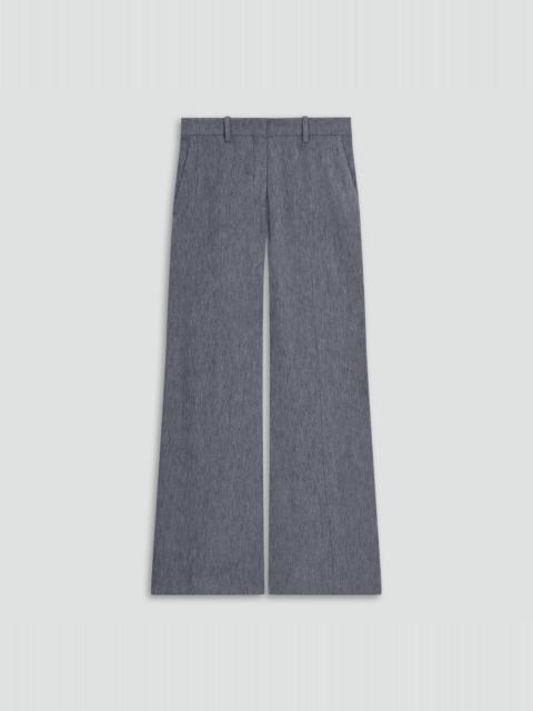 Wide-Leg Pant in Fluid Linen