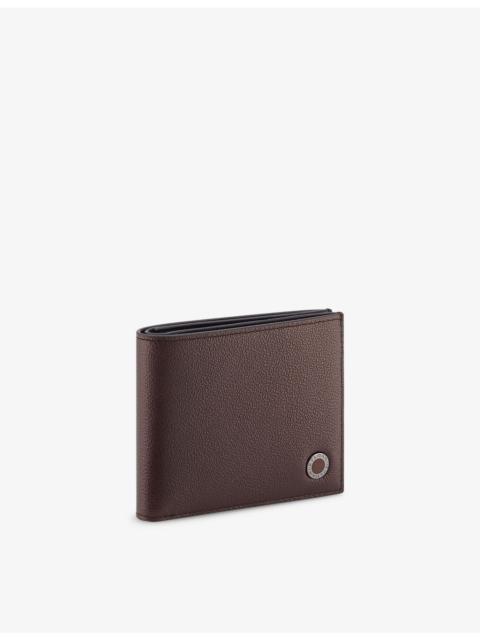 Man Hipster Leather Compact Wallet