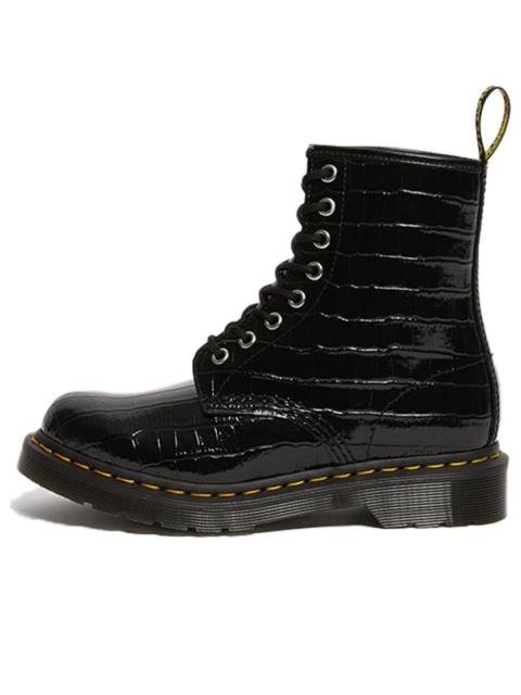 (WMNS) Dr. Martens 1460 Patent Leather Crocodile Print 26262001