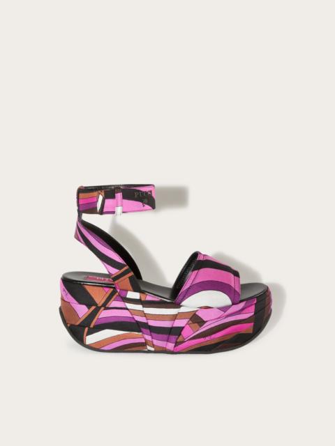 PUCCIAMI PLATFORM SANDALS