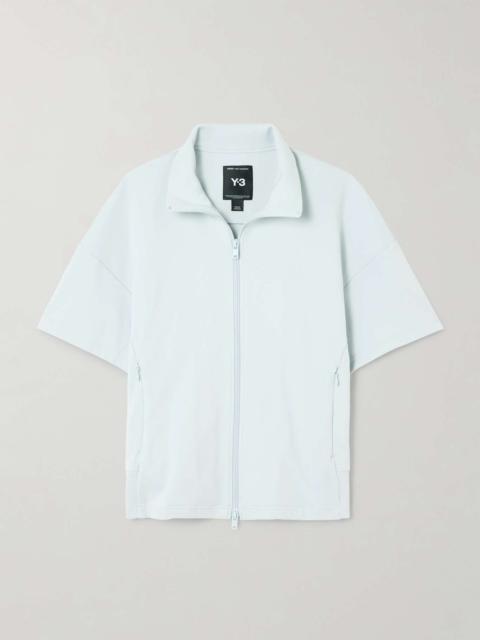 + Y-3 piqué top Blue