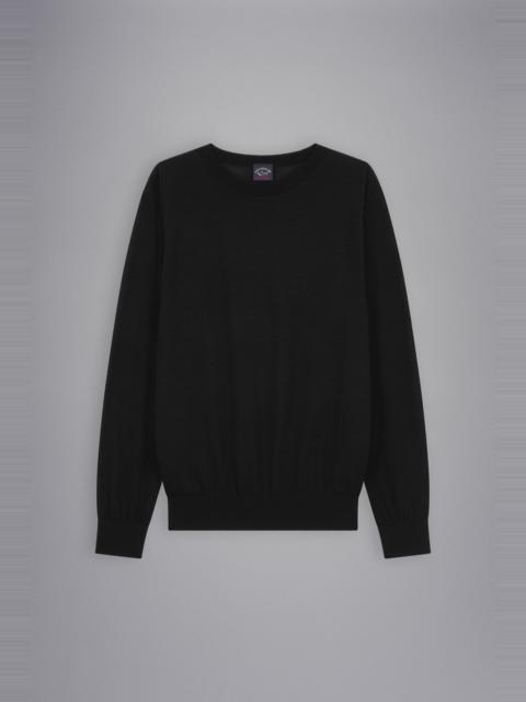 WINTER SUMMER MERINO WOOL EXTRA-FINE CREW NECK